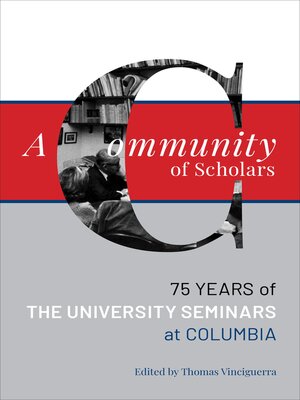 cover image of A Community of Scholars